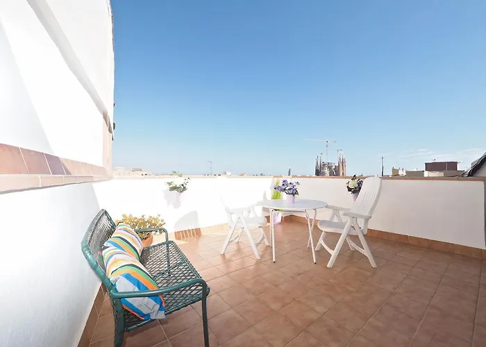 Sagrada Familia Attic Terrace Barcelona Views